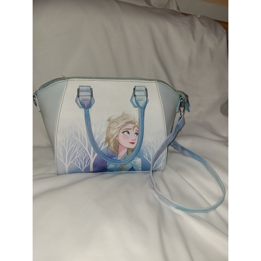 Loungefly Disney Frozen Elsa Bag Satche Crossbodyl Purse  With Strap